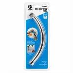 KUĞU EVYE - LAVABO KISA MİX BATARYA BORUSU KROM KAPLAMA - VAKUMLU - SÜZGEÇLİ UÇ (4745)-2