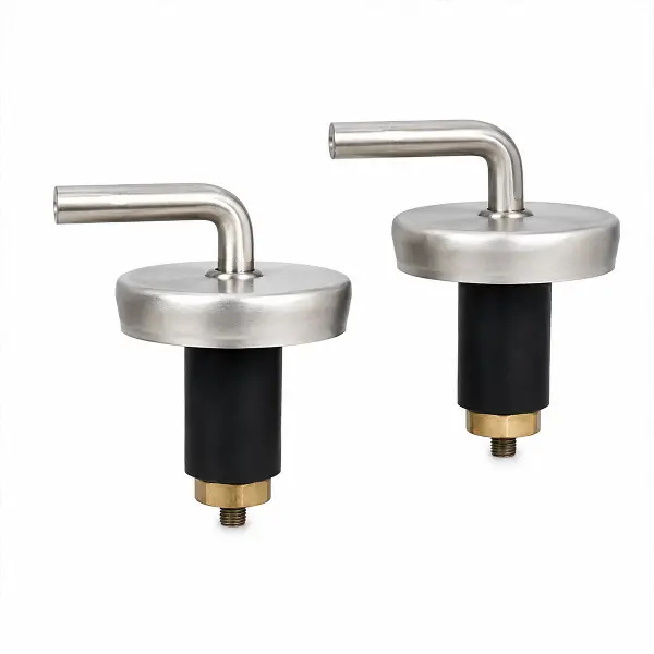 2PCS ÜSTTEN SIKMALI METAL KLOZET KAPAK MENTEŞESİ VİDASI (4745)