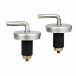 2PCS ÜSTTEN SIKMALI METAL KLOZET KAPAK MENTEŞESİ VİDASI (4745)-1