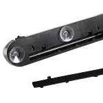 Kablosuz Parlak Banyo Stüdyo Makyaj Aynası Işığı Pilli Vantuzlu Taşınabilir 4 Led Ampul (4745)-5