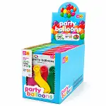 40 PAKET - 4PCS KÜÇÜK BOY RENKLİ 20CM PARTY BALON - TOPLAMDA 160 ADET BALON (4745)-3
