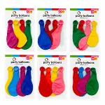 40 PAKET - 4PCS KÜÇÜK BOY RENKLİ 20CM PARTY BALON - TOPLAMDA 160 ADET BALON (4745)-1