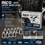 10PCS ŞEFFAF PLASTİK KUTULU LASTİK TAMİR ÇİVİSİ (4745)-2