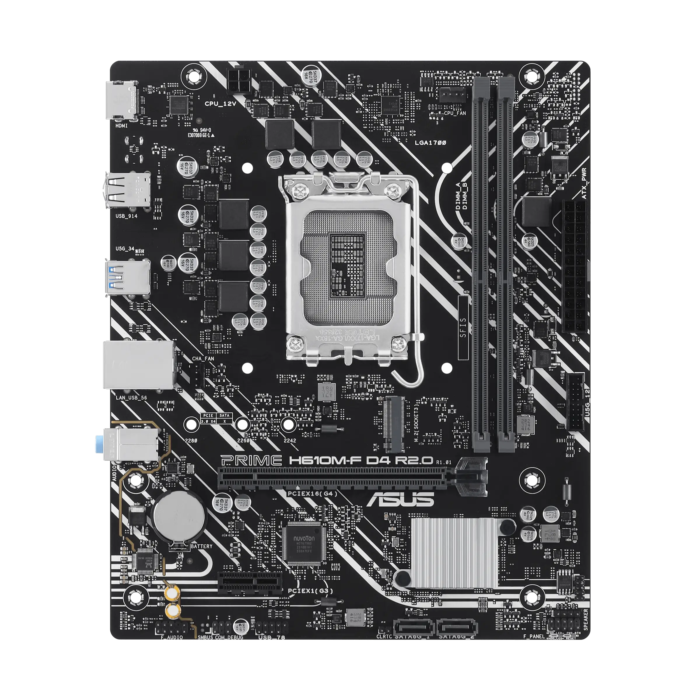 PRIME H610M-F D4 R2.0 INTEL