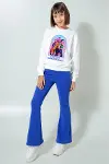 Kız Çocuk Tam Kalıp Üst Oversize Alt Taytlı Hun Tasarım 166 Alt Üst Takım-1