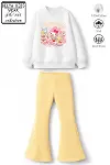 Kız Çocuk Tam Kalıp Üst Oversize Alt Taytlı Mymelody Tasarım 176 Alt Üst Takım-2