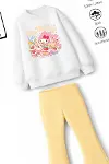 Kız Çocuk Tam Kalıp Üst Oversize Alt Taytlı Mymelody Tasarım 176 Alt Üst Takım-3