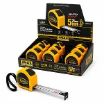 12 ADET 5MT X 25MM OTOMATİK ÇELİK ŞERİT METRE STOPLU (4745)-1