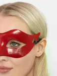 Kırmızı Renk Masquerade Kostüm Partisi Venedik Balo Maskesi-2