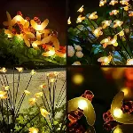8 Ledli Bal Arısı Solar Bahçe Aydınlatması 2’li Paket-3