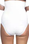 Beyaz Yüksek Bel Double Slip Korse-3