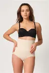 Ten MI 2708 Lazer Yüksek Bel Kesim Slip Hayalet Korse-1
