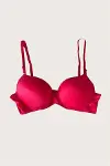 Mikro Kumaş Push Up Dolgulu Balenli Günlük Tek Destekli Sütyen-3