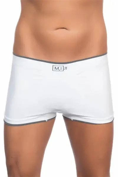 Beyaz MI 2103 Soft Erkek Boxer