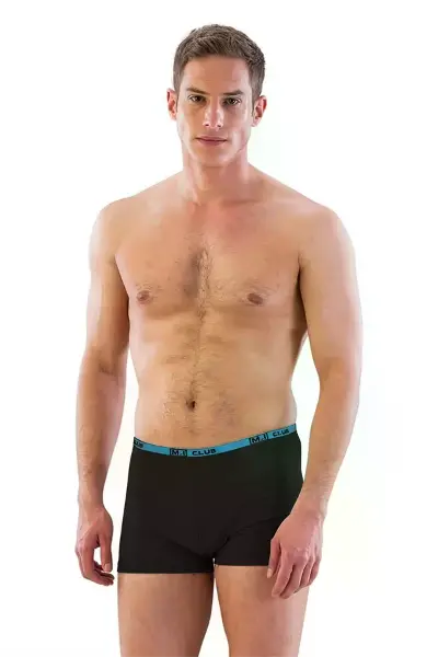Siyah MI 6950 Erkek Boxer