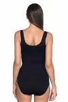 Siyah MI 1924 Soft Kalın Askıllı Çıtçıtlı Body-3
