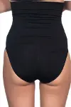 Siyah Yüksek Bel Double Slip Korse-3