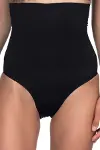 Siyah Yüksek Bel Double Slip Korse-1
