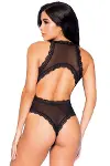 Göğüs Dekolteli Kadife Body-2