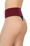 Bordo MI 2048 Seamless Çift Renk String Korse-2