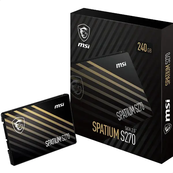 SSD SPATIUM S270 SATA 2.5" 240GB R:500 W:400