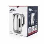 İNOKS ÇELİK KETTLE SU ISITICISI KABLOSUZ KULLANIM 1.8LT 360° DÖNEBİLME OTOMATİK KAPANMA SK-8031 (4745)-3