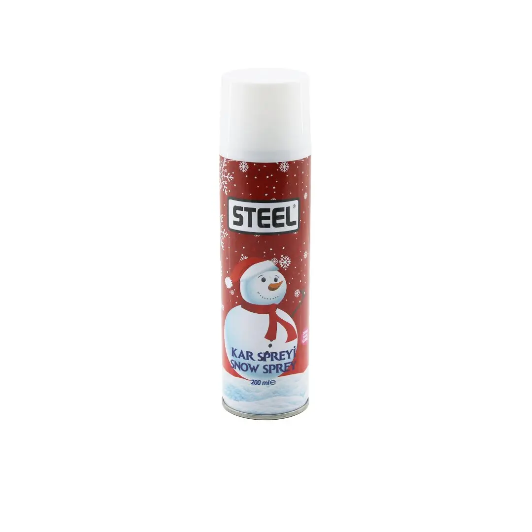 12 ADET STEEL MAX KAR SPREYİ 200ML (4745)