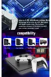 P4 Plus Bluetooth Titreşimli PS4/PS5 Uyumlu PC Telefon Joystick Kablosuz Oyun Kolu-4