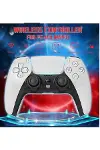 P4 Plus Bluetooth Titreşimli PS4/PS5 Uyumlu PC Telefon Joystick Kablosuz Oyun Kolu-7
