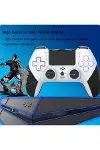 P4 Plus Bluetooth Titreşimli Ps4/ps5 Uyumlu Pc Telefon Joystick Kablosuz Oyun Kolu siyah-3