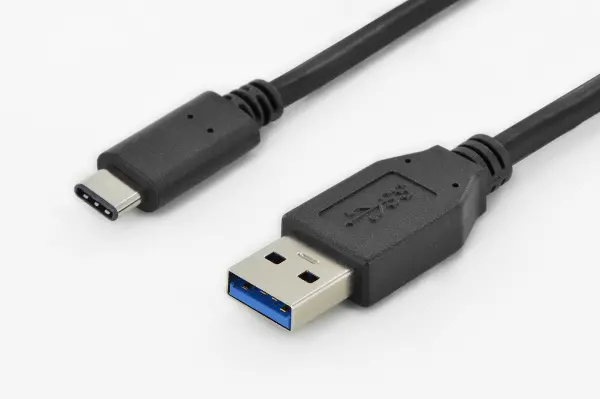 AK-300136-010-S USB Type-C Connection Cable Type C to A M/M, 1.0m, 3A, 5GB, 3.0 Version