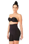 Siyah Düşük Bel Double Pantalon Korse-1