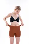 HERŞEYTREND Kahverengi MI 2703 Lazer Kesim İz Yapmaz Hayalet Boxer-4