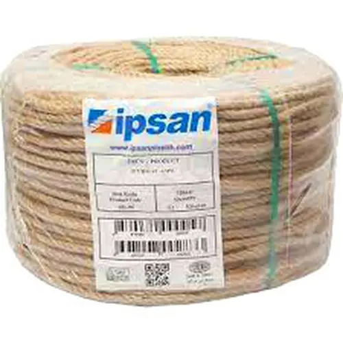 HALAT 6MM NATURAL JÜT KIRNAP İPİ TOP 200MT (4745)