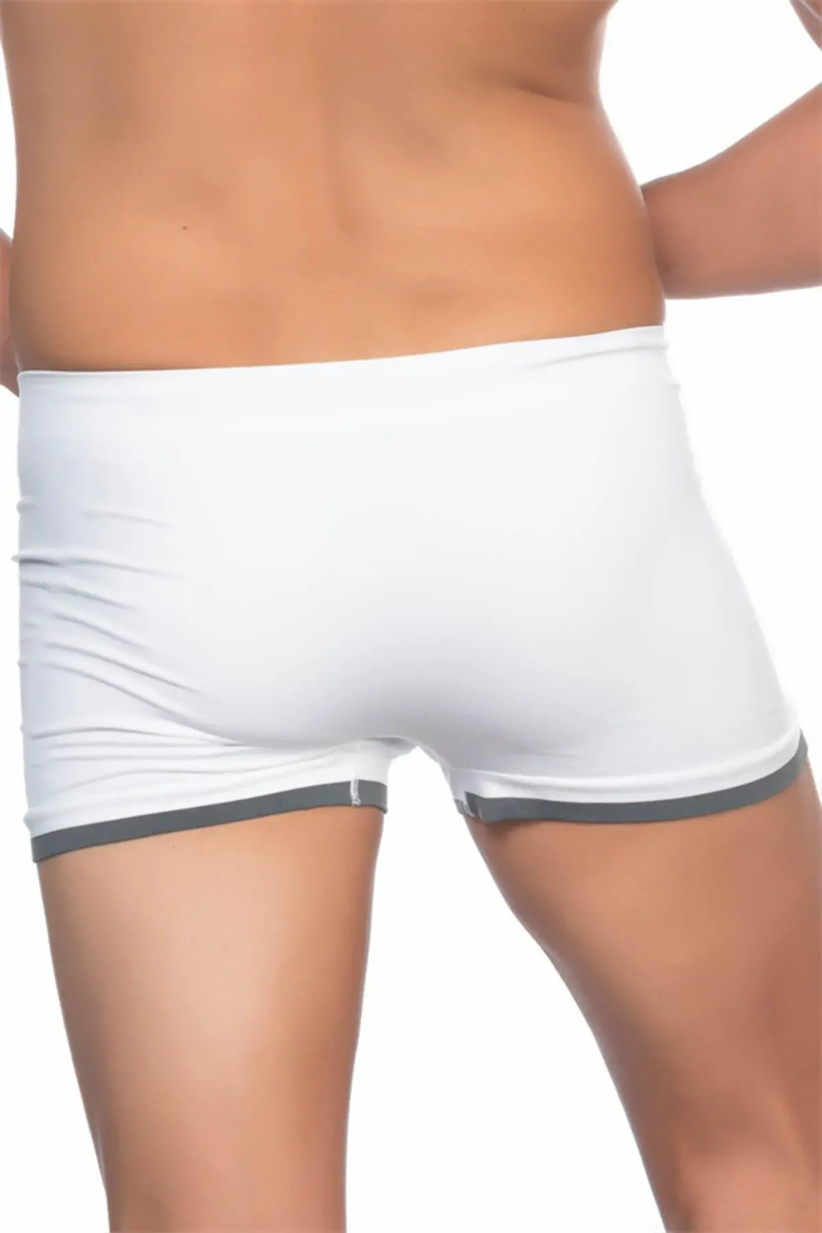 Beyaz MI Emay 2104 Soft Erkek Boxer