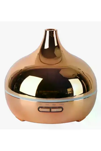 Hava Nemlendirici parlak gold Aromatik Oda Kokusu 550 ml Kahve Aroma Difüzörü Buhar Nemlendırıcı