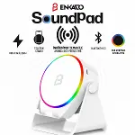 SOUNDPAD 5IN1 - 5W - 2000mAh TEMAS İLE SES YÜKSELTME - TELEFON STAND - USB-C ŞARJ BEYAZ İNDİKSİYON SES YÜKSELTİCİ BLUETOOTH HOPARLÖR SPEAKER EKD-S11 (4745)-2