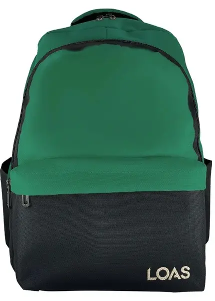Loas L-EDU22 Yeşil Renk Okul Çantası/Sırt Çantası
