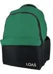 Loas L-EDU22 Yeşil Renk Okul Çantası/Sırt Çantası-12