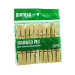 20PCS AHŞAP BAMBU MANDAL (4745)-1