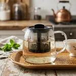 KAFES   DEMLİK İÇİ   ÇAY SÜZGEÇ   PASLANMAZ ÇELİK   POLİKARBON ÇERÇEVE - KAPAK   250℃ (4745)-3