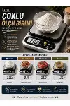 Dijital Mutfak ve Kahve Tartısı Hassas Gram Terazisi Paslanmaz Çelik LCD Ekran Çoklu Ölçüm g/oz 10 KG Kapasite-3