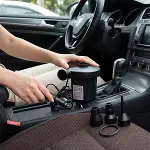 ÇAKMAKLIK FİŞLİ OTO - ARAÇ HAVA POMPA  TAŞINABİLİR  230V ÇAKMAKLIK İLE ÇALIŞIR (4745)-3