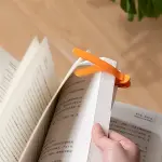 3’lü Otomatik Kitap Ayıracı – Akıllı Silikon Yer İmi Klips Seti, Okuma Severler İçin Pratik Kitap Aksesuarı (4745)-3
