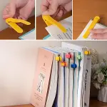 3’lü Otomatik Kitap Ayıracı – Akıllı Silikon Yer İmi Klips Seti, Okuma Severler İçin Pratik Kitap Aksesuarı (4745)-4