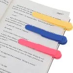 3’lü Otomatik Kitap Ayıracı – Akıllı Silikon Yer İmi Klips Seti, Okuma Severler İçin Pratik Kitap Aksesuarı (4745)-5