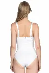 Beyaz Göğsü Açık Body Korse-2