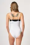 Beyaz Göğsü Açık Agraflı Body Korse-3