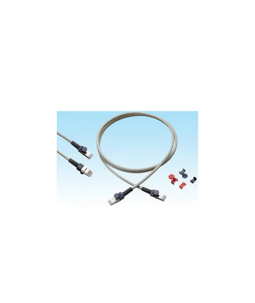 S/FTP Cat6A Patch Cord LSOH 2m Gri T6A-00480-201