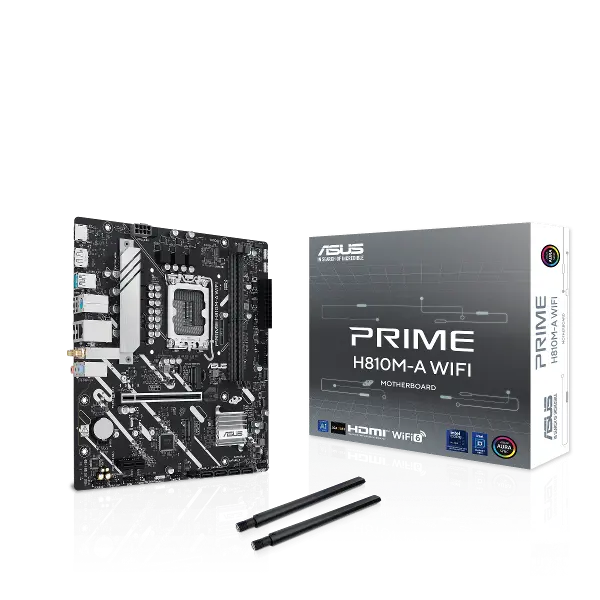 PRIME H810M-A-CSM H810 DDR5 (Vga Yok) GLan mATX HDMI DP M2 PS2 1851p Anakart